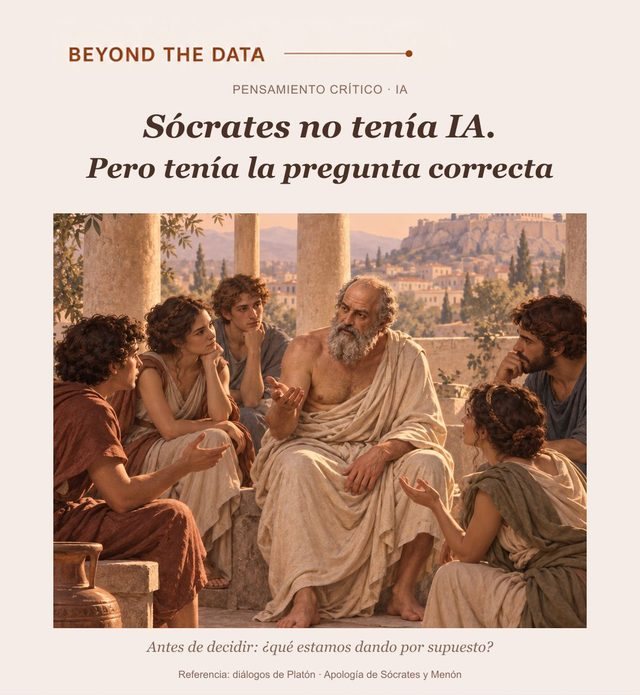 Post “Socrates didn’t have AI”: Socrates in conversation with his disciples